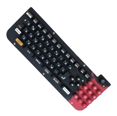 صفحه کلید سیلیکونی لپ تاپ تاشو ضد آب SGS 30 Shore A