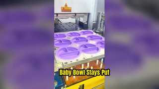 دیگر کاسه کودک سیلیکونی زمان غذای کثیف وجود ندارد